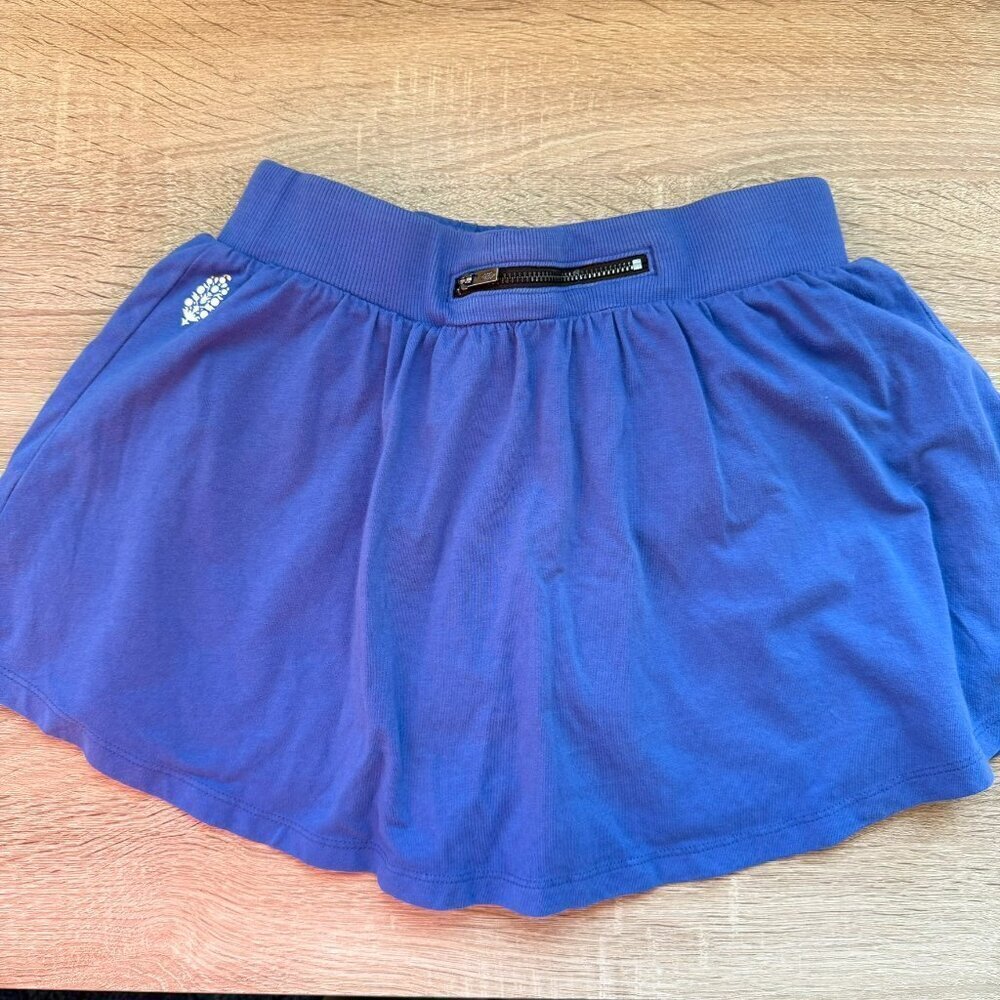 New Free People Movement Hot Shot Mini Skort in Cobalt Blue FP Movement XS